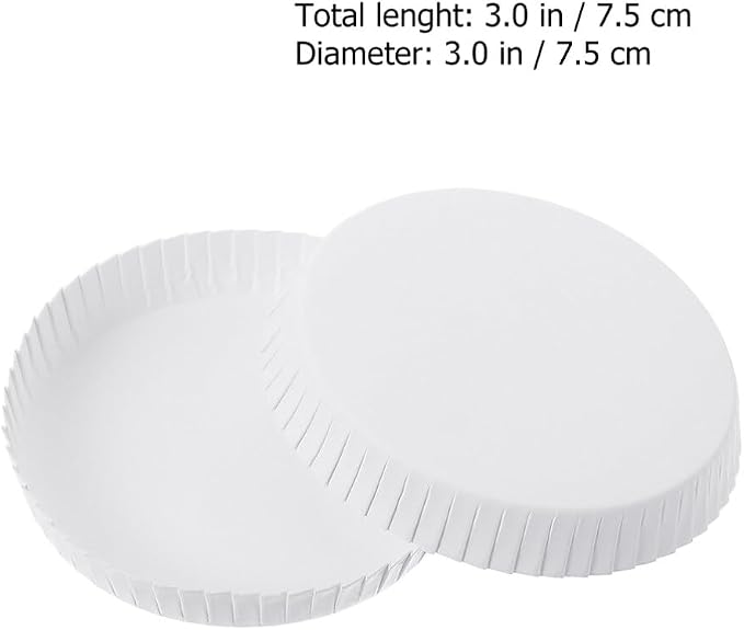 Baluue 100pcs Disposable Cup Covers Lids - Image 7