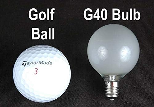 G40 Patio String Lights with 125 Clear Globe Bulbs - Image 6
