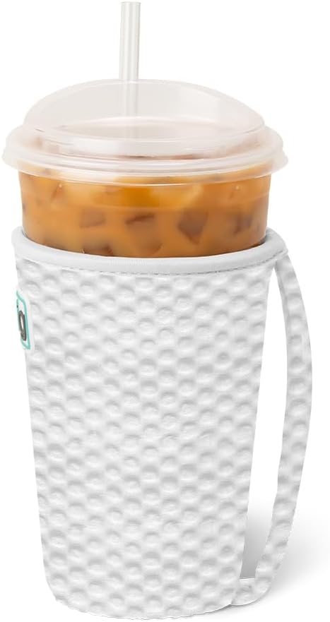 Swig Life Medium Iced Cup Coolie, Standard 22oz Iced Coffee Cup Insulator Sleeve - Image 4