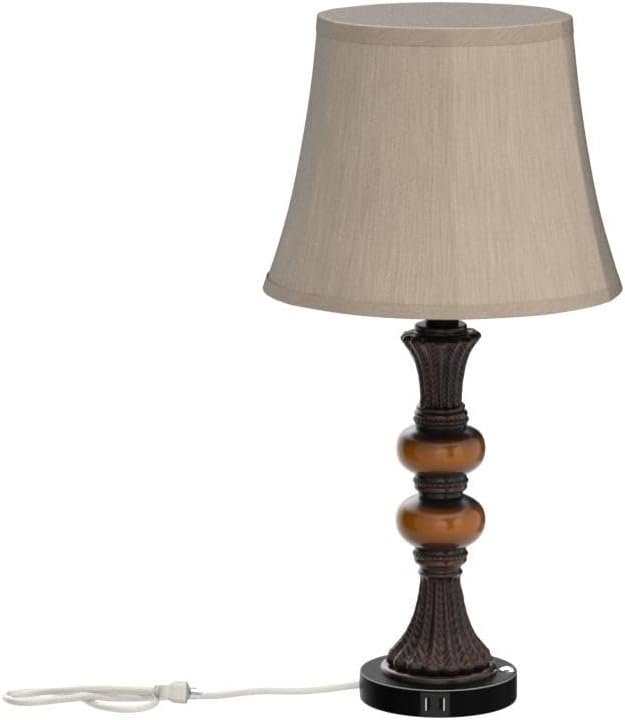 Set of 2 Touch Control Traditional Table Lamp, 3-Way Dimmable Bronze Finish - Image 4