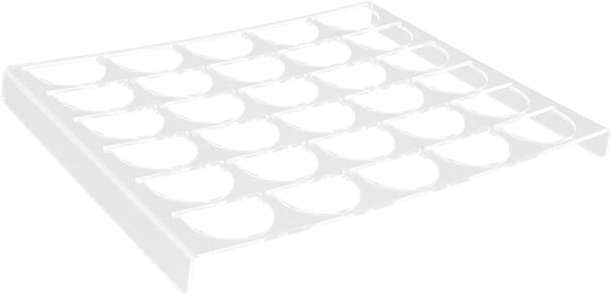 Gadpiparty Acrylic Coffee Capsule Rack 30 Grids Kitchen Countertop Organizer by Gadpiparty