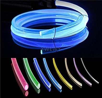 20ft PMMA Plastic Optic Fiber Side Glow Cable by YWEWY