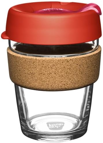 KeepCup Brew Cork, Reusable Glass Tumbler by KeepCup