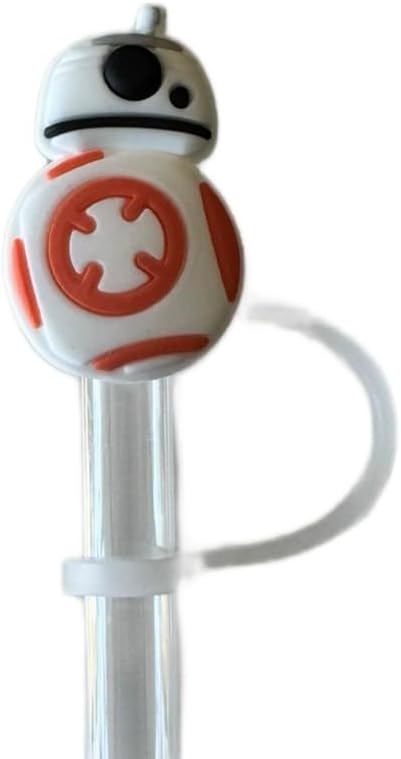 6 Pack 10mm Space Wars Straw Toppers, Fits Stanley and Simple Modern Tumblers - Image 6