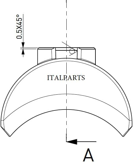 ITALPARTS VIA Crema Double Portafilter Spout. 2 Ways Spout - Image 2