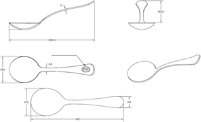 Rattleware Stainless Steel Cupping Spoons - Image 3