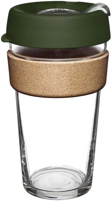 KeepCup Brew Cork, Reusable Glass Tumbler by KeepCup