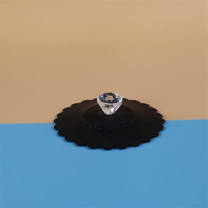 Silicone Cup Lid with Diamond Flower Pattern, Reusable Anti-Dust Cover - Image 6