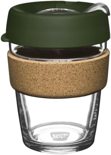 KeepCup Brew Cork, Reusable Glass Tumbler by KeepCup