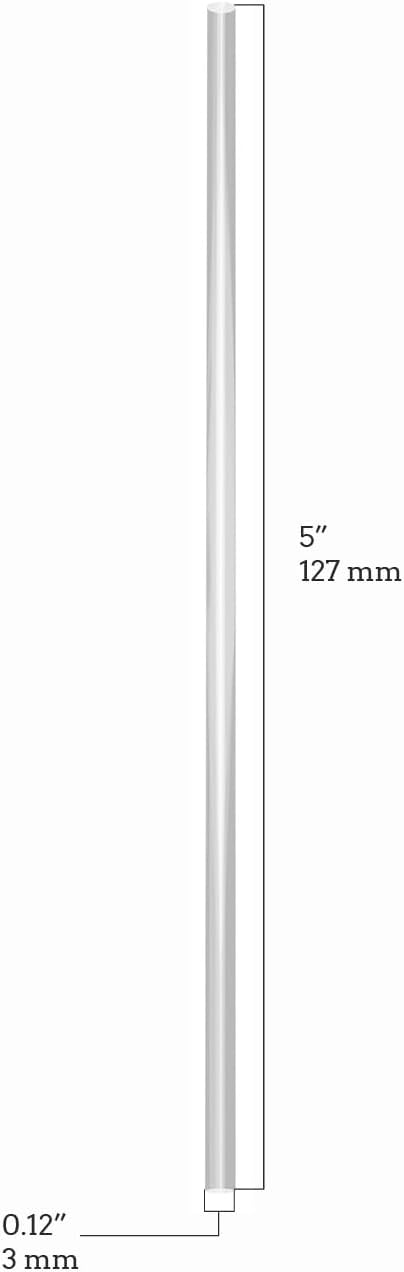 Disposable Plastic Coffee Stirrer Straw - Image 3