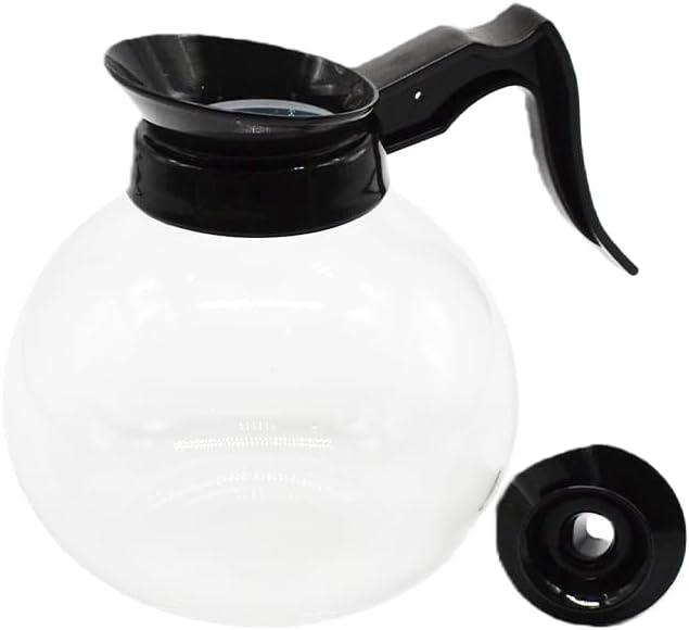 1 Pack Glass Coffee Decanter 64oz 1.8L 12 Cup, Laboratory Grade - Image 3