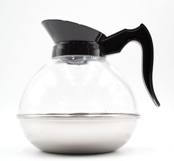 1 Pack Commercial Coffee Decanter 64oz 1.8L 12 Cup, Polycarbonate Plastic Body - Image 4