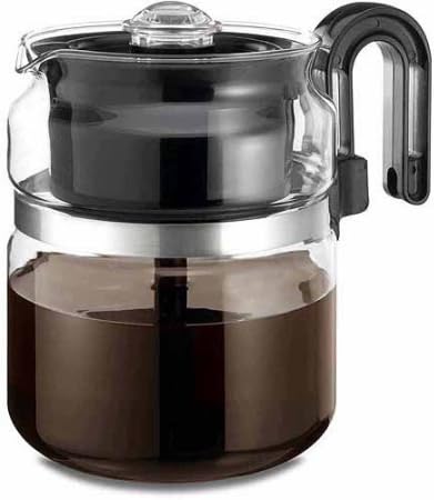 Medelco One All 8-Cup Capacity Stovetop Glass Percolator by Unknown