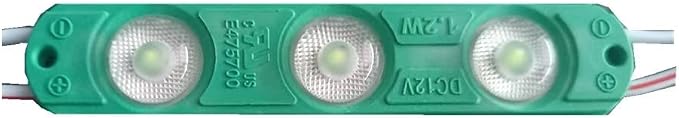 Q QINGCHEN Green LED Module DC12V 1.2W by QQINGCHEN