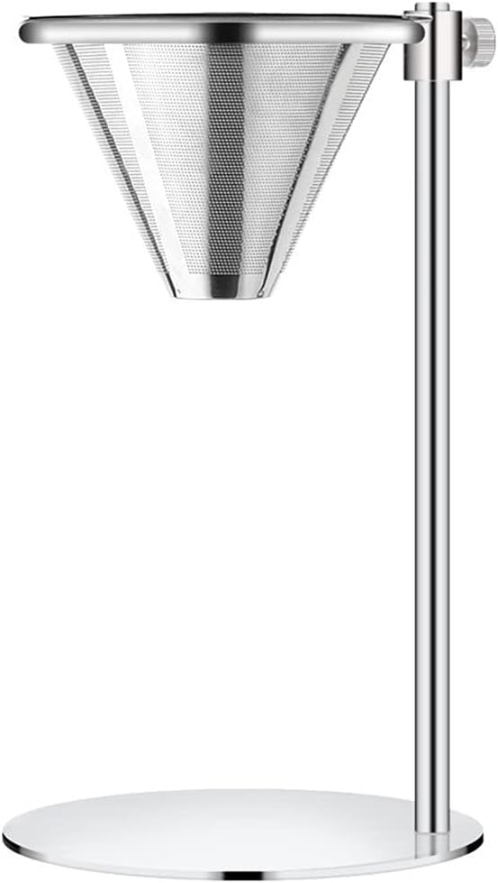 Adjustable Stainless Steel Pour Over Coffee Maker Station Stand by Unknown