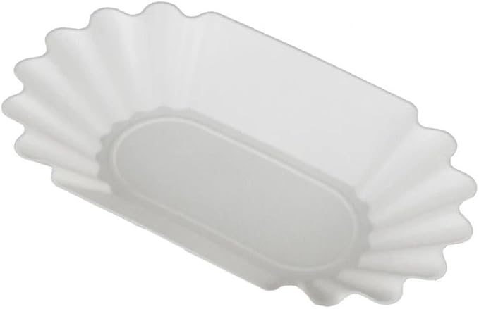 Generic Coffee Bean Cupping Oval Tray, 8.7"L x 5.5"W x 1.57"H, 450g Capacity by Unknown