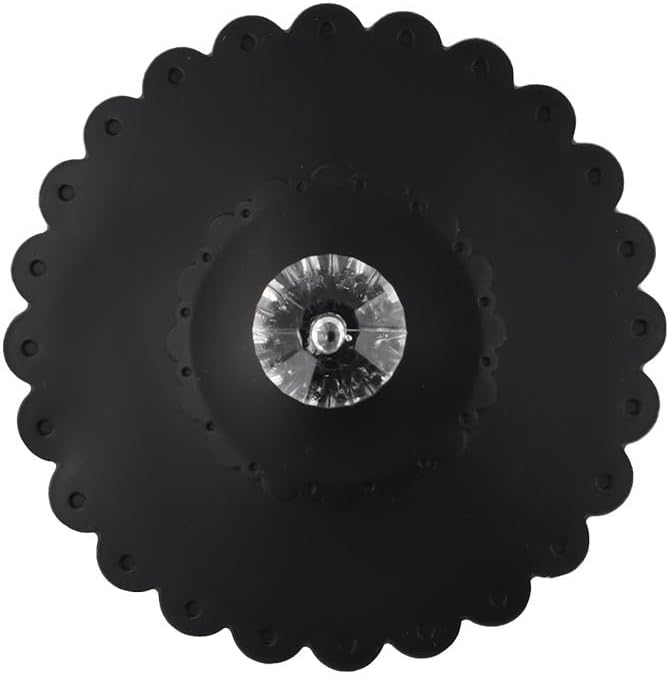 Silicone Cup Lid with Diamond Flower Pattern, Reusable Anti-Dust Cover - Image 5