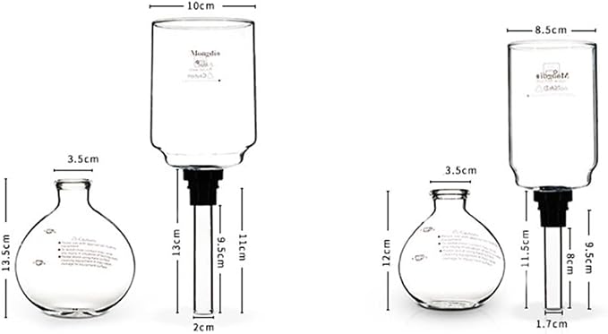 Coffee Syphon Pot Accessories -3/5Cup Glass Siphon Vacuum Pot Coffee Maker - Image 4