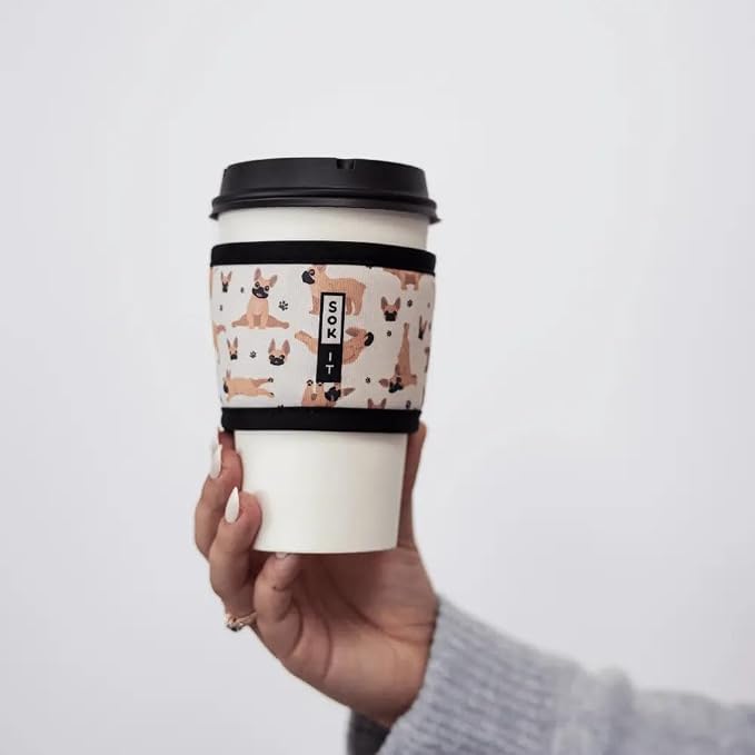 Sok It HotSok Coffee & Tea Reusable Insulated Neoprene Cup Sleeve - Image 2