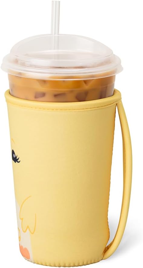 Swig Life Medium Iced Cup Coolie, Standard 22oz Iced Coffee Cup Insulator Sleeve - Image 3