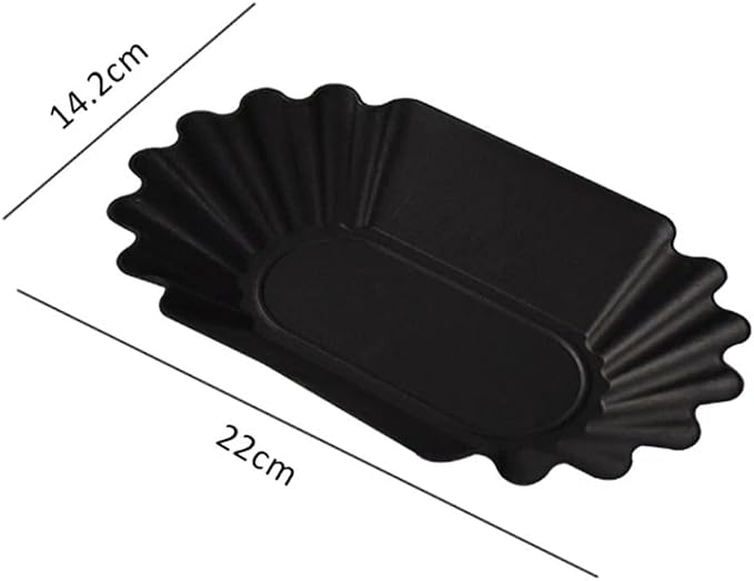 Generic Coffee Bean Display Tray, 8.7"L x 5.5"W x 1"H, 450g Capacity, Glossy - Image 2