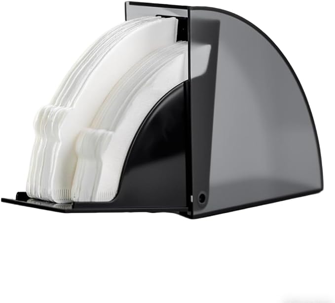 Coffee Filter Holder – Durable and Cone Filter Storage Container by shoxil