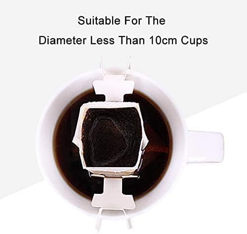 150 PCS Coffee Filter Paper Bags, Disposable Single Serve Drip Coffee Bags - Image 4