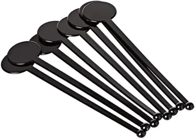 Brccee AC 100PCS 7 Inches Cocktail Swizzle Sticks, Disposible Plastic Drink - Image 2
