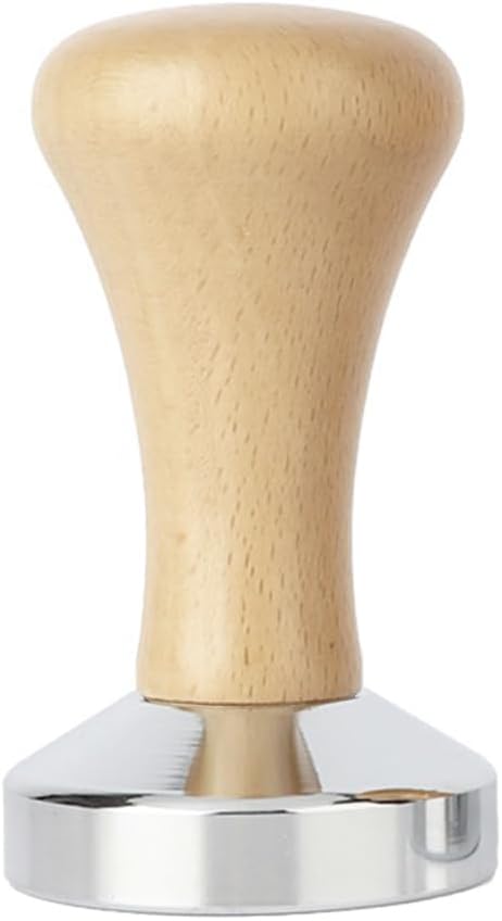 Coffee Tamper, Stainless Steel Espresso Coffee Bean Press Base Espresso Tamper by ZACI