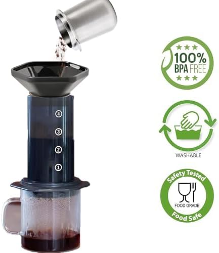 Press Coffee Maker Funnel Tool Compatible - Image 2