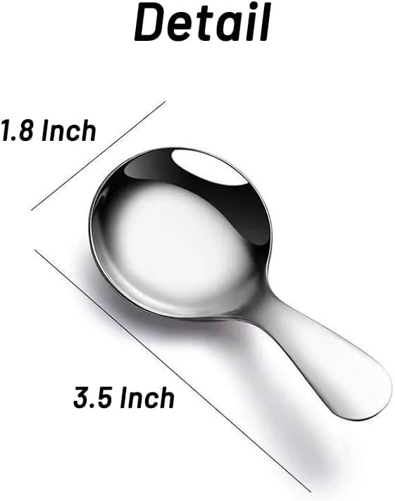5 Pack Short Handle Scoops for Containers - Image 7