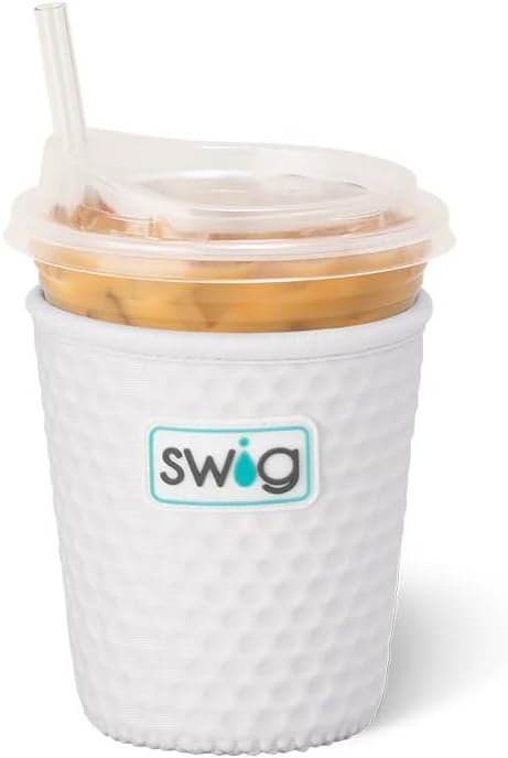 Swig Life Small Iced Cup Coolie, 16-20oz Iced Coffee Cup Insulator Sleeve by SwigLife