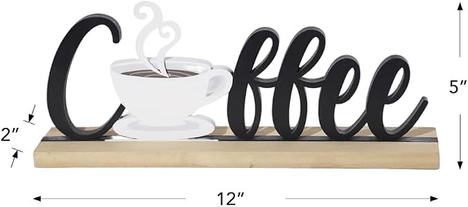 Wooden Coffee Tabletop Sign Farmhouse Bar decoration - Image 7