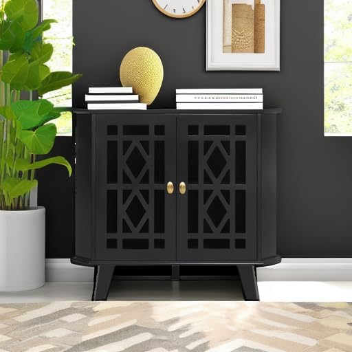 Scurrty Small Corner Table, Free-Standing Shelf Stand Storage Organizer - Image 5