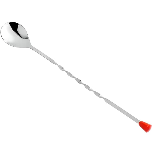 OCS Parts 11-Inch Stainless Steel Bar Spoon | Easy Grip Mixing Spoon - Image 4