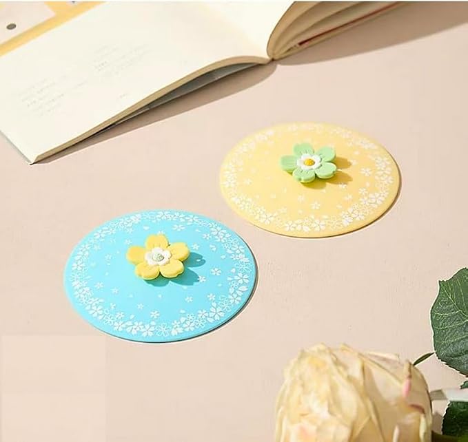 2 PCS Silicone Cup Covers for Drinks - Image 3