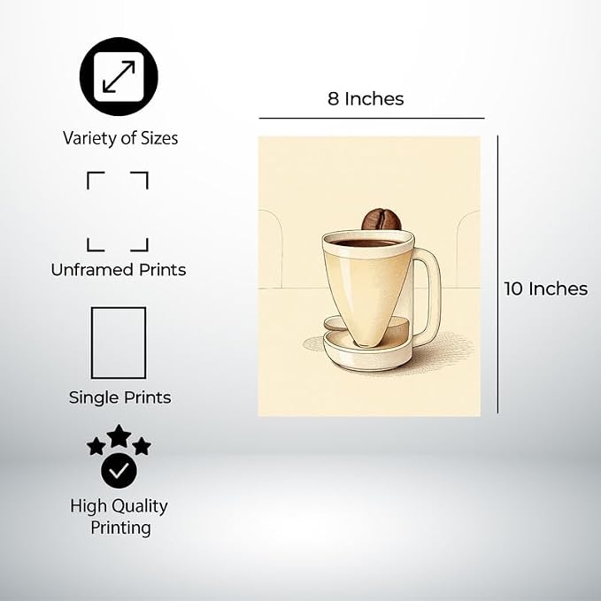 Lawrence Williams Designs Coffee Cup Poster - Image 2