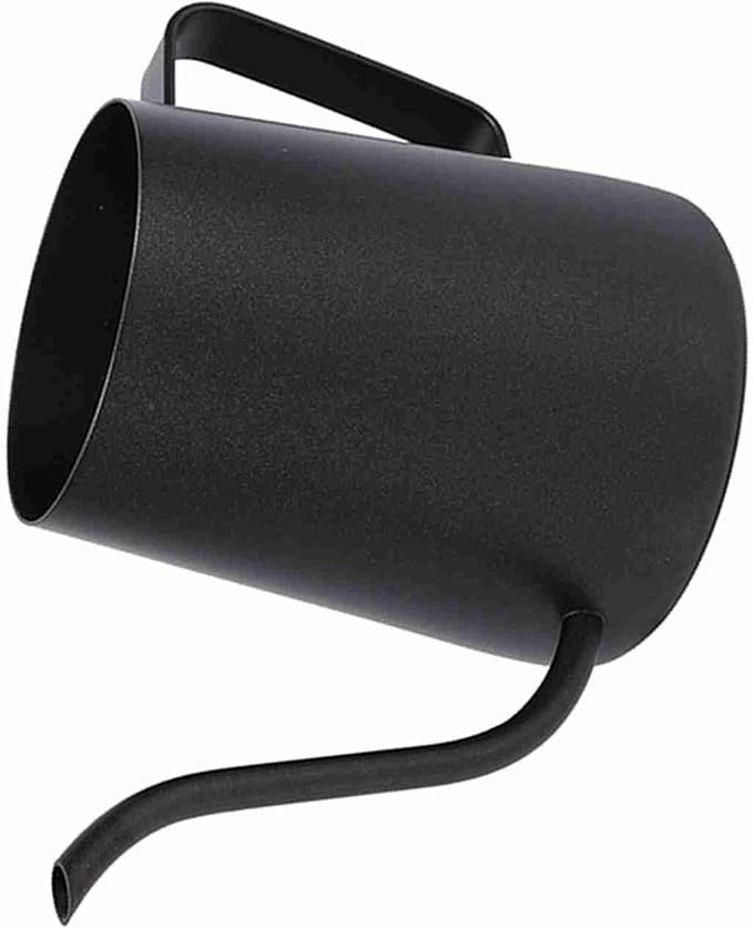 Qinlorgo Stainless Steel Coffee Pot, 250ml 350ml Black Pour Over Coffee Kettle - Image 2