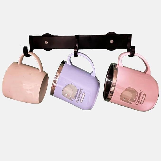AUXPhome Magnetic Mug Rack Coffee Cup Holder Display Hanging Cups Drying Hook by Unknown