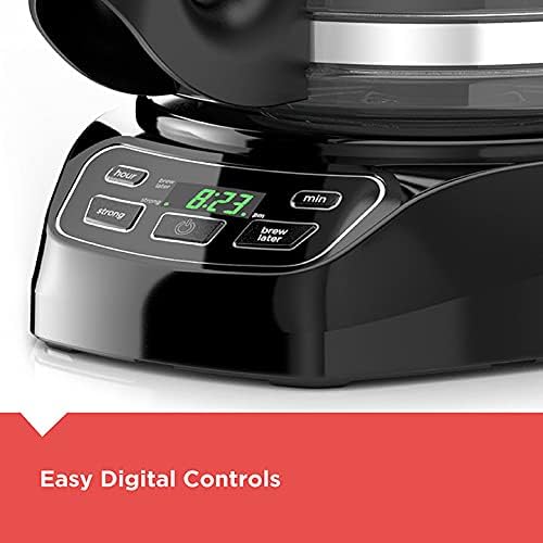 BLACK+DECKER CM1110B Programable 12-Cup Coffee Maker, Easy Pour, Non-Drip Carafe - Image 6