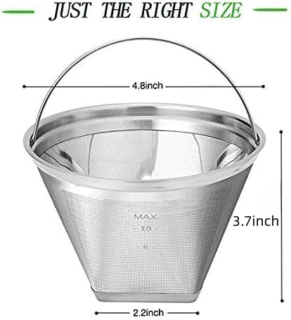 YEOSEN Coffee Filter 4 Cone Coffee Filter Reusable fit - Image 7