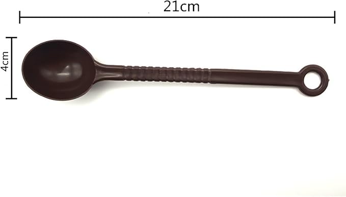 5 Pcs 10 Gram Long Handle Coffee Measuring Spoon Coffee Bean Spoon Plastic - Image 2