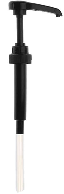 Black Coffee Syrup Pump for 750 ml Bottles by GoodTimesCoffeeCo