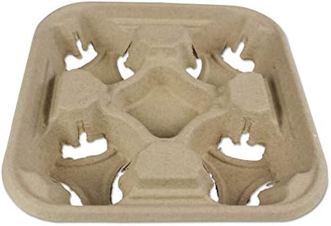 Boardwalk BWK4CUPCARRIER Four Cup Carrier Tray - Image 3