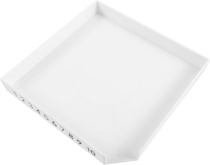Zerodeko Decorative Tea Evaluating Tray Household Tea Serving Plate Stylish by Zerodeko