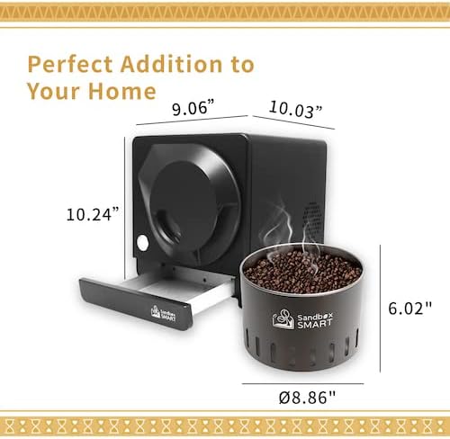 R1 Home Coffee Roaster pack of Cooling Tray C1-100g-150g Electric Direct Fired - Image 5