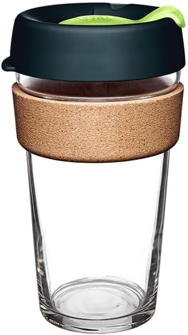 KeepCup Brew Cork, Reusable Glass Tumbler by KeepCup