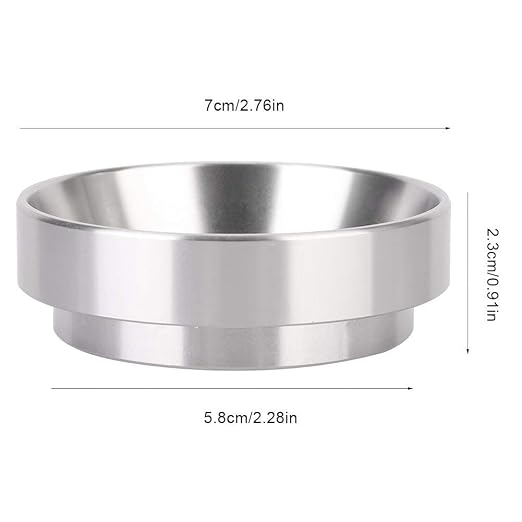 Espresso Dosing Funnel 58mm, Aluminum Magnetic Coffee Funnel Compatible - Image 2