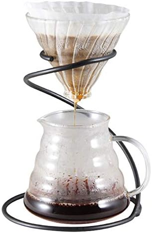 Reusable Metal Pour Over Coffee Dripper Stand Circinate Shaped - Image 4