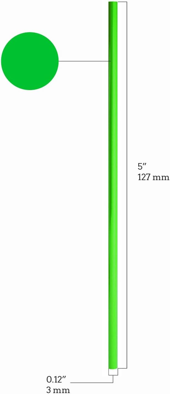 Disposable Plastic Coffee Stirrer Straw - Image 3